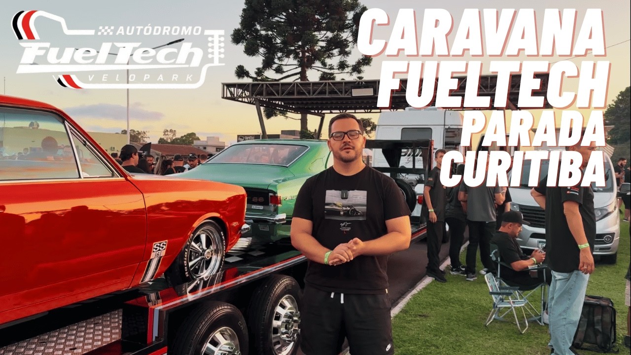 Encontramos a Caravana FUELTECH VELOPARK em Curitiba!