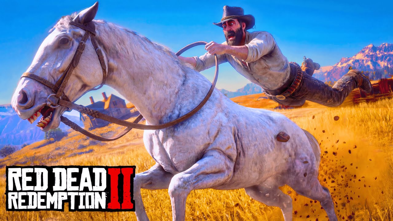 PERDIDO NO FAROESTE #29 - DOMEI O CAVALO LENDÁRIO - MODO SOBREVIVÊNCIA | Red Dead Redemption 2