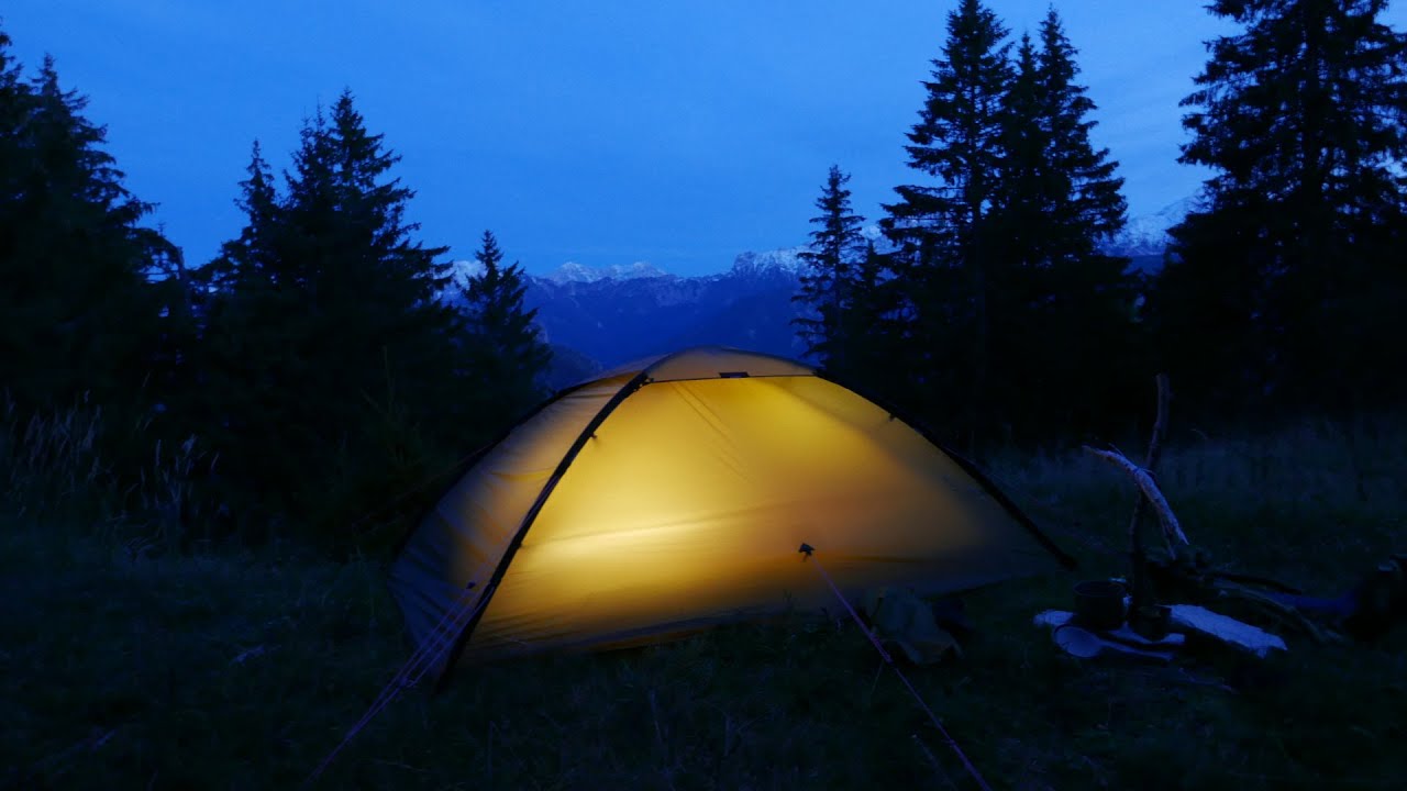 Kleiner Overnighter nach Wintereinbruch in den Bergen