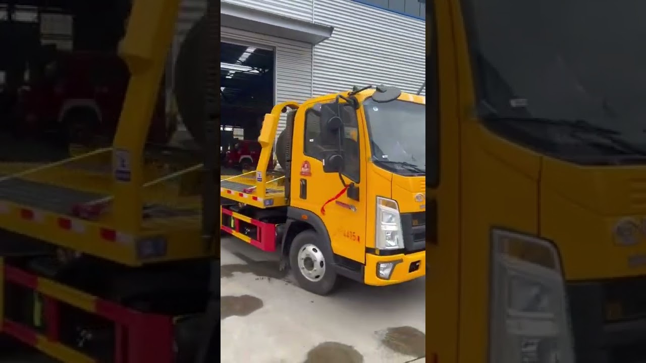 Delivery of flatbed truck