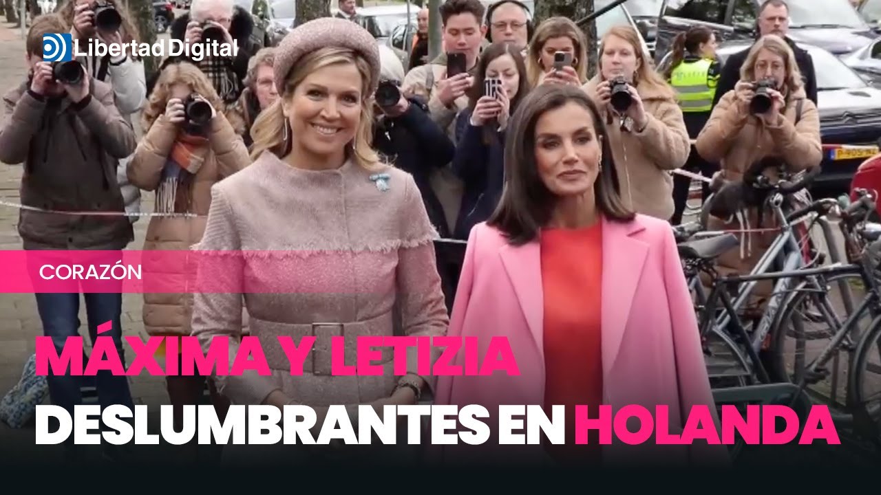 Las reinas Máxima y Letizia visitan las instalaciones de la organización LAB6