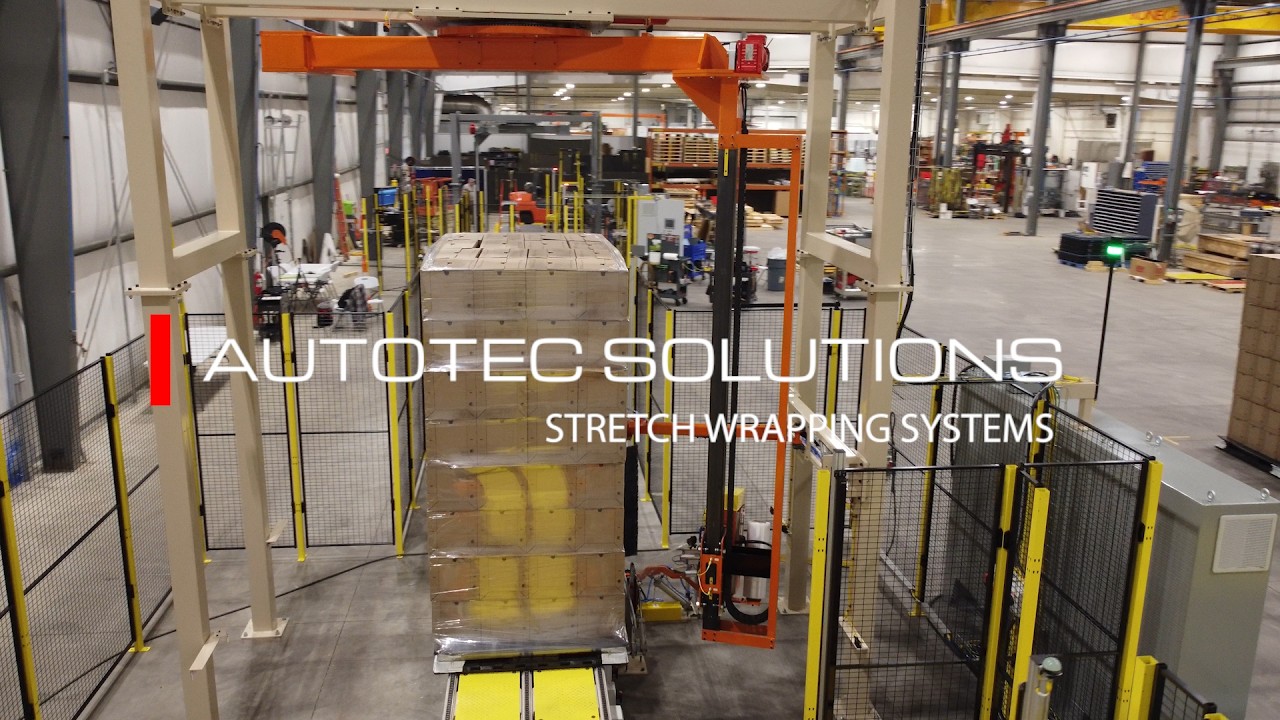 Overhead Rotary Arm Stretch Wrapping System | Standard & Oversized Load Wrapping