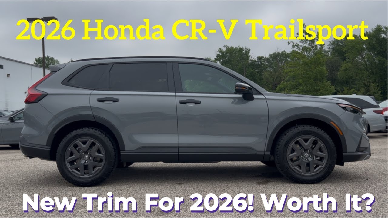 2026 Honda CR-V Trailsport: Is The 2026 CR-V Trailsport WORTH The Price?