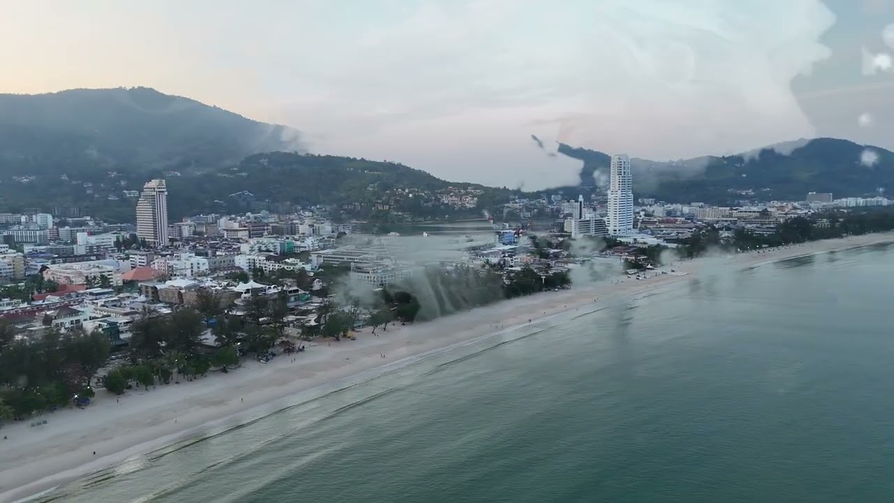 Sunrise at Patong Beach Phuket 