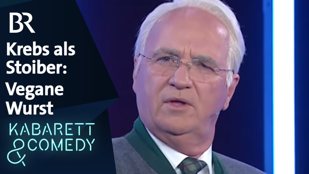 Wolfgang Krebs als Stoiber: Vegane Wurst | schlachthof | BR Kabarett & Comedy