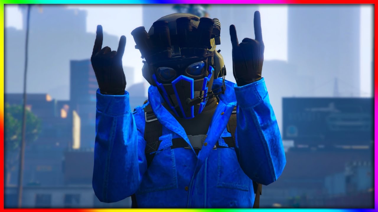 AVOIR LA MEILLEUR TENUE MODDER BLEU ! GTA 5 ONLINE 1.50