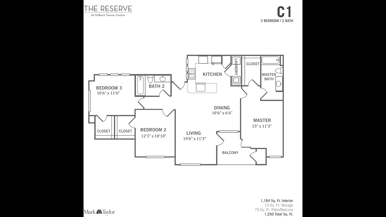 Reserve at Gilbert Three Bedroom