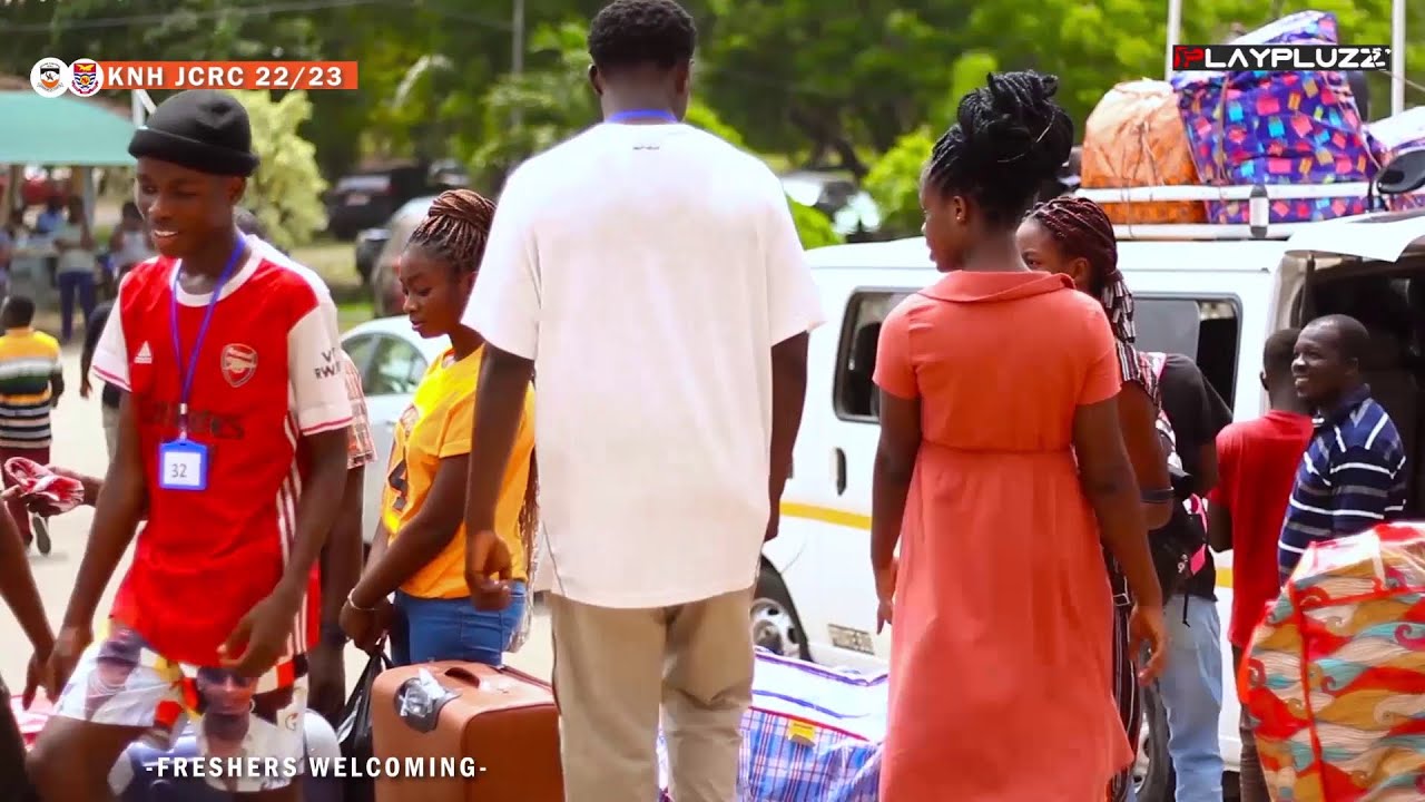 This is How UCC KWAME NKRUMAH HALL welcomes 2023 Freshers to the  University of Cape Coast