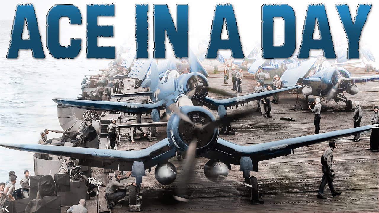 ACE IN A DAY. F4U Corsair | Major Archie Donahue | Historical Footage And Interviews