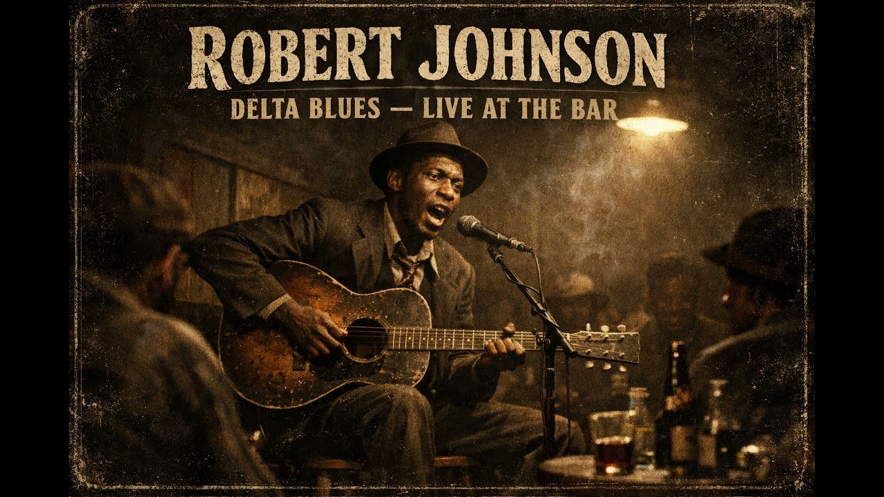 Robert Johnson – Raw Delta Blues Live at the Bar