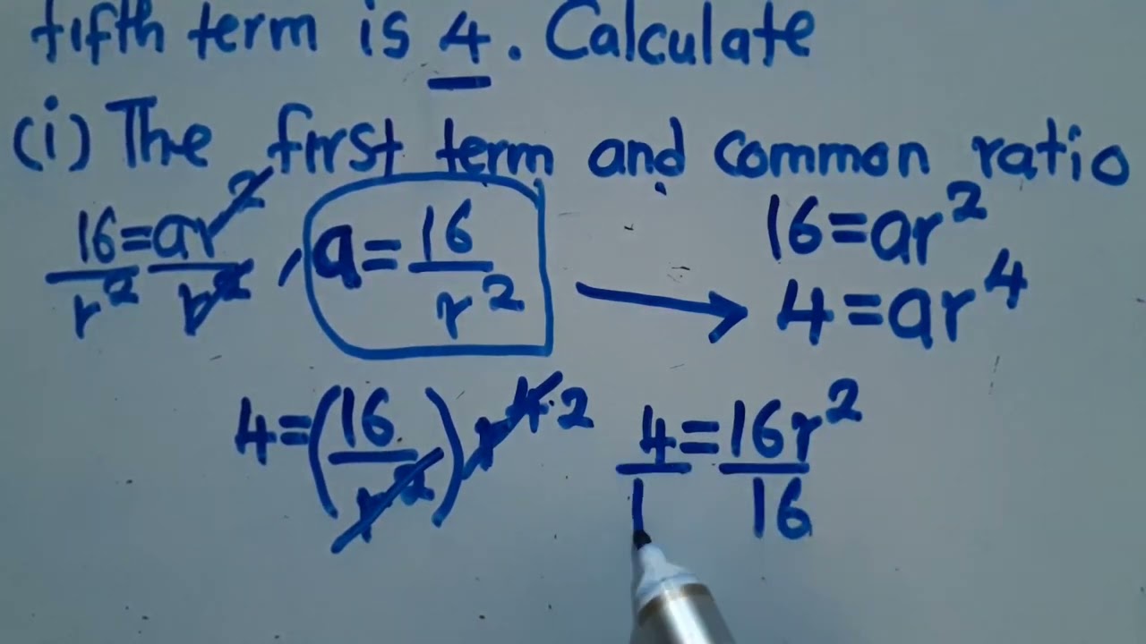 ECZ Geometric Progression (G.P) - 2019 GCE And 2018 || Harrison J Zulu Tutor