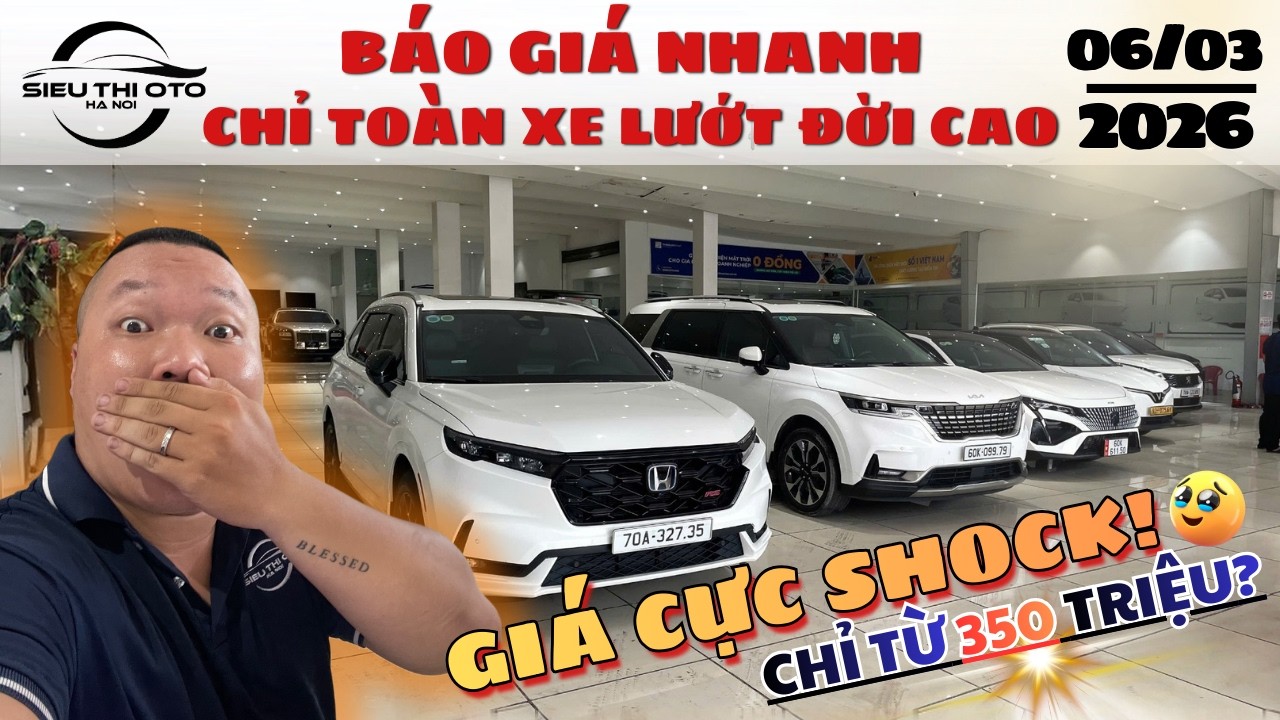 BÁO GIÁ NHANHCHỈ TOÀN XE LƯỚT ĐỜI CAO