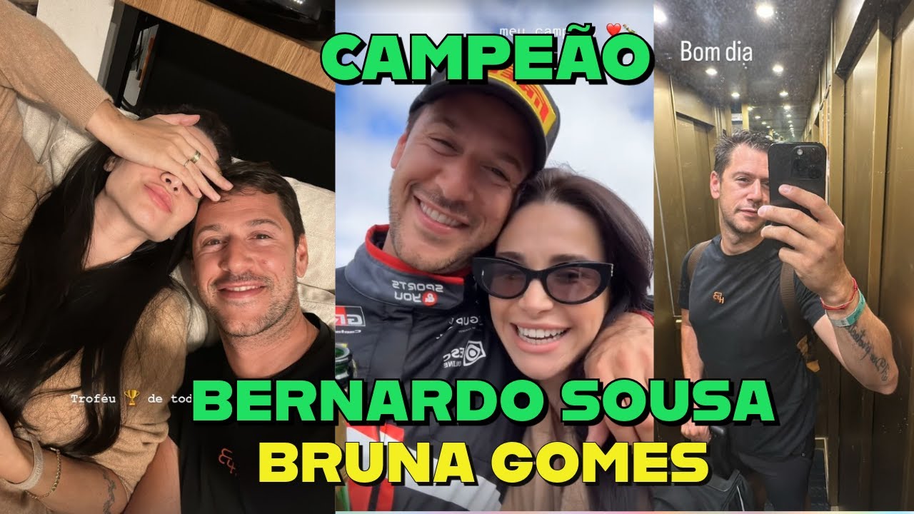 BERNARDO SOUSA CAMPEÃO , DOIS TROFEIS BRUNA GOMES DEU APOIO