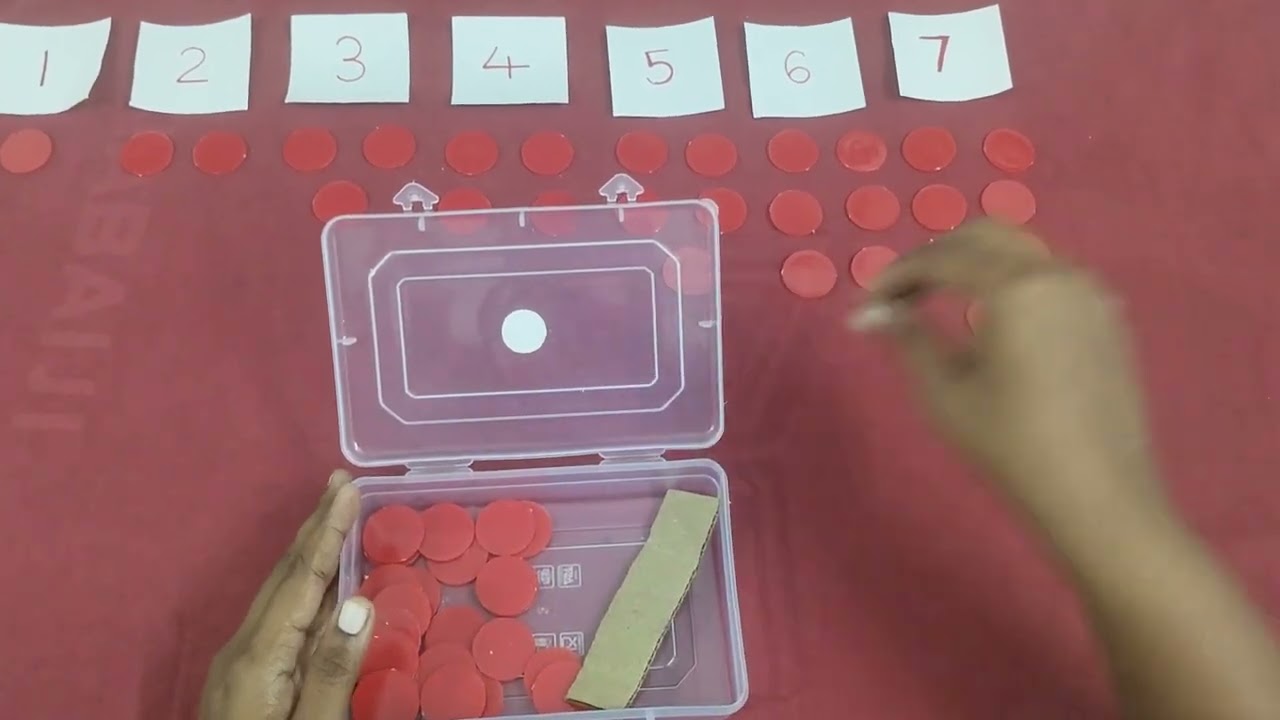 Cards and counters | Maths | Montessori