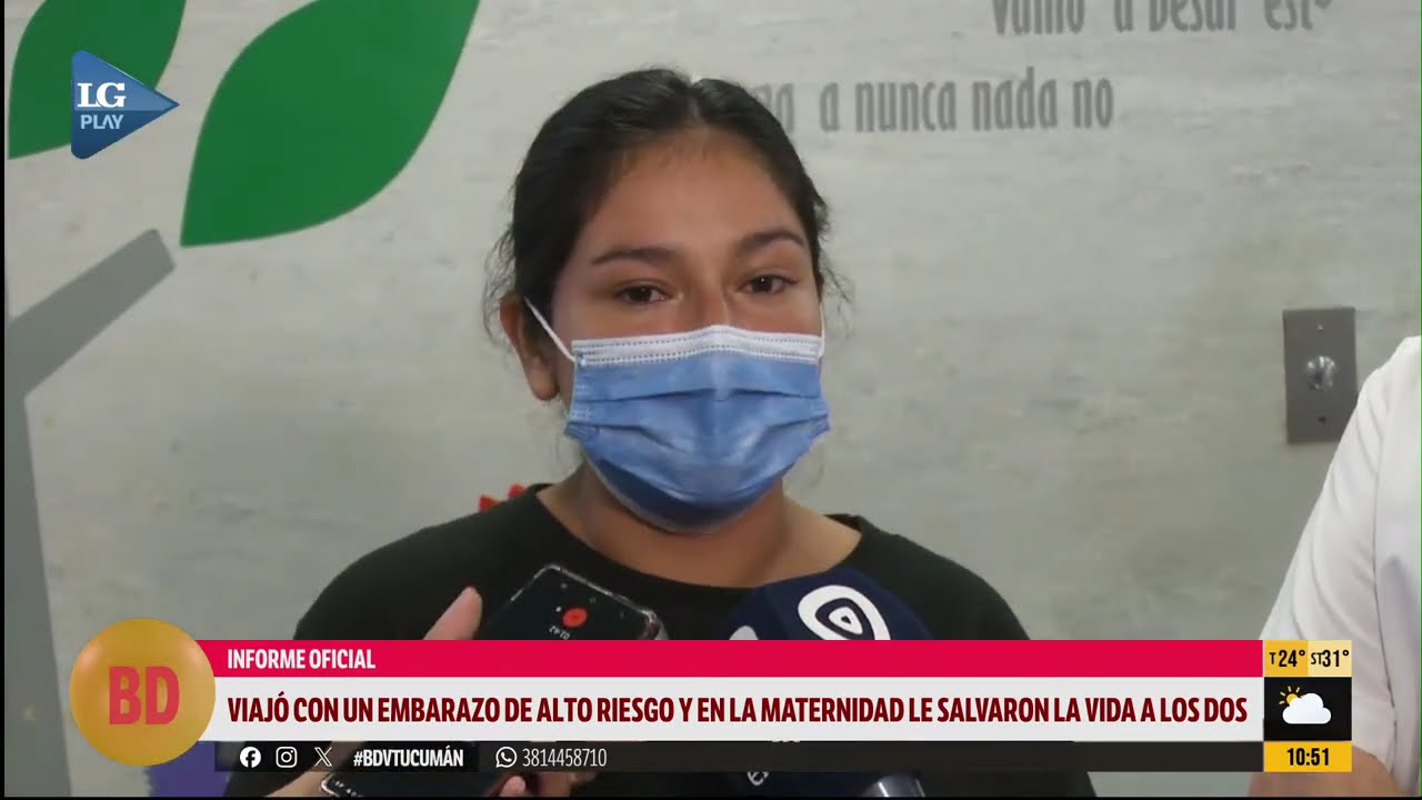 Viajó con un embarazo de alto riesgo desde Santiago del Estero para tener su bebé en Tucumán