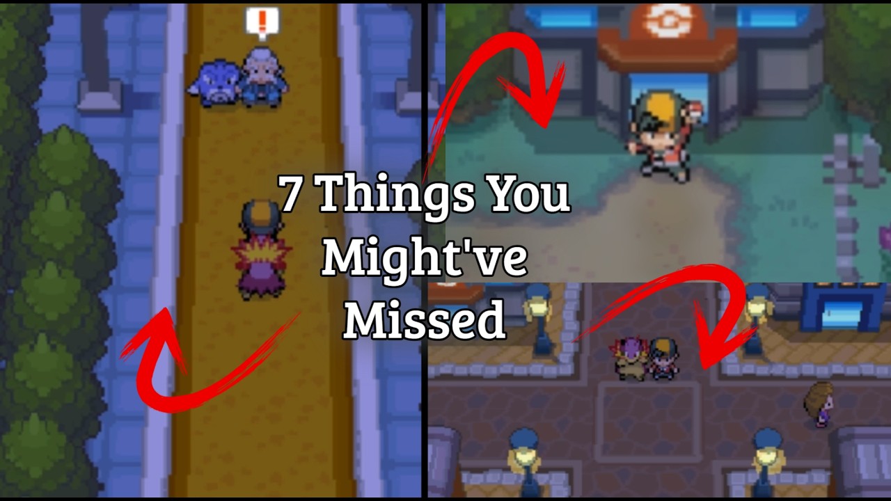 7 THINGS YOU PROBABLY MISSED IN YOUR PLAYTHROUGH | Pokémon Heartgold & SoulSilver