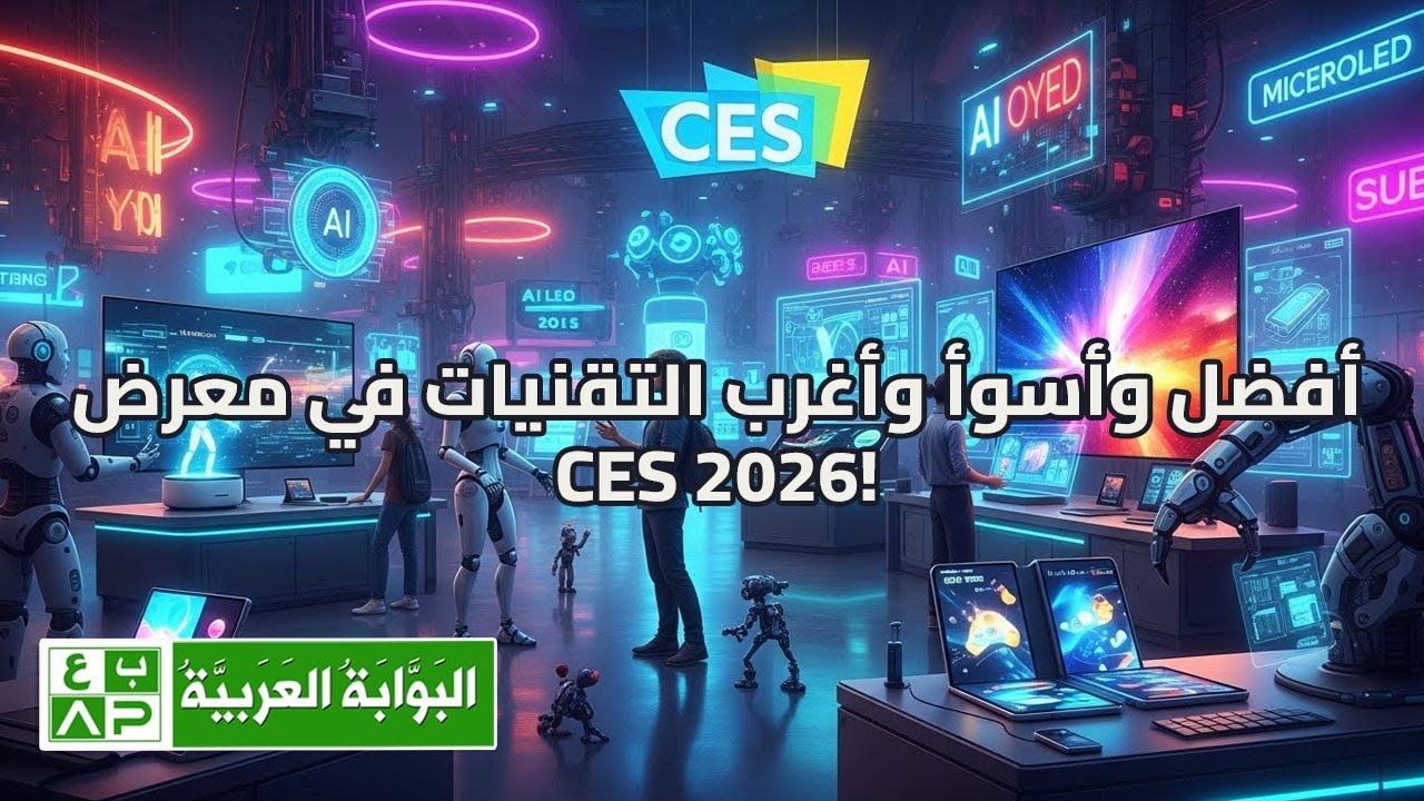 أفضل وأسوأ وأغرب ما شاهدناه في معرض CES 2026!