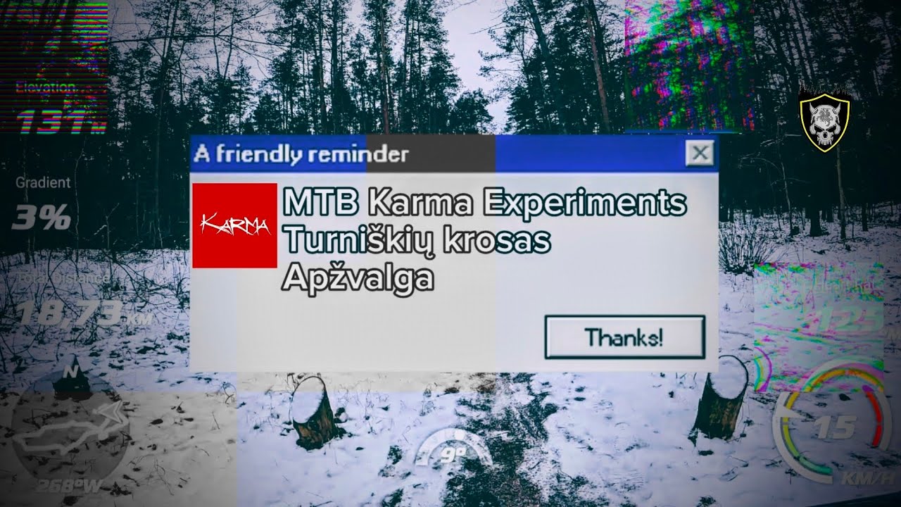 MTB KARMA EXPERIMENTS - TURNIŠKIŲ KROSO APŽVALGA 🔎🔭