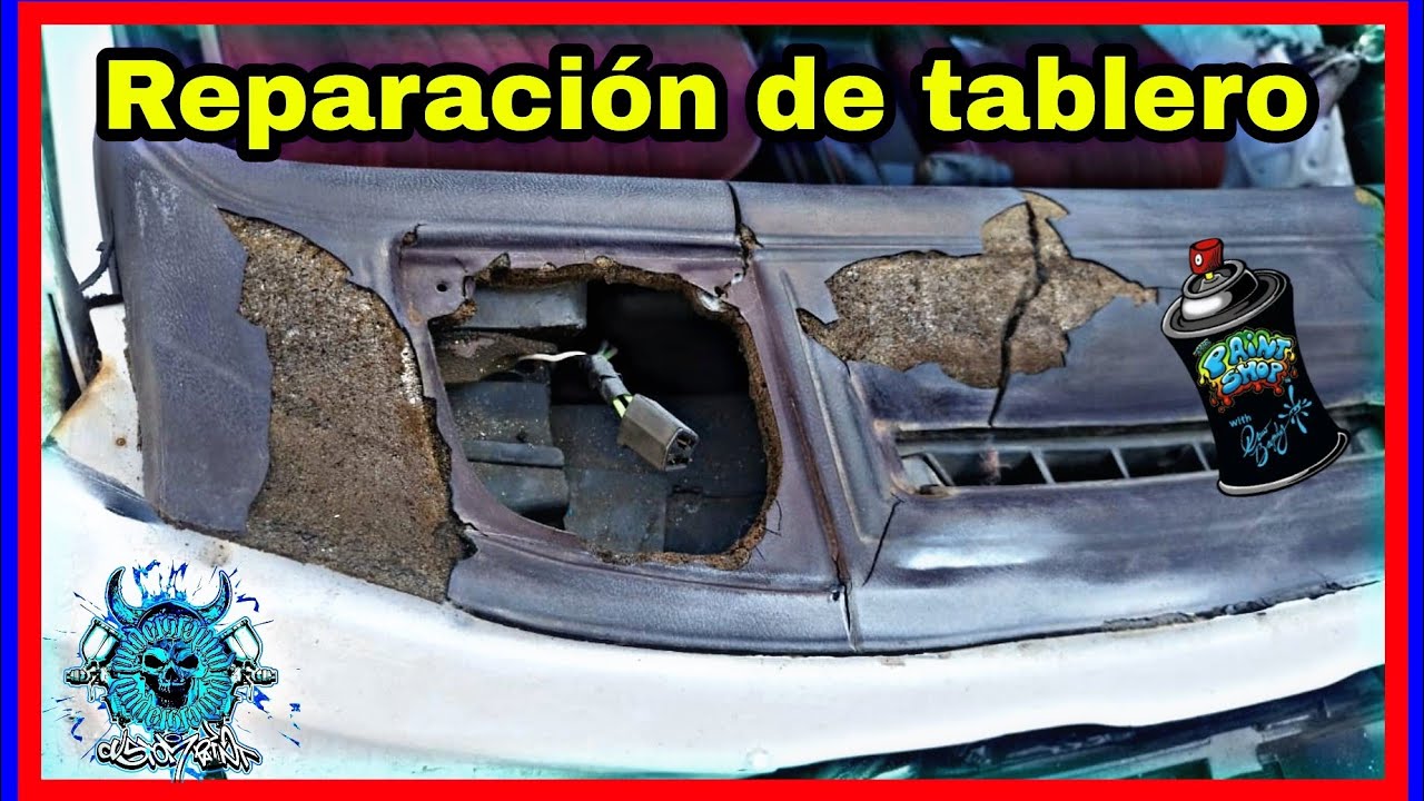 cómo reparar tablero de auto