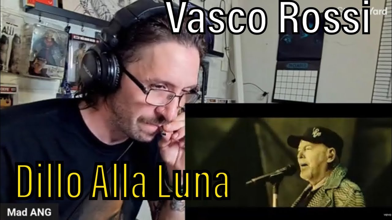 МЕТАЛХЭД РЕАКТИРУЕТ | Васко Росси - Dillo Alla Luna (Live XXIII)