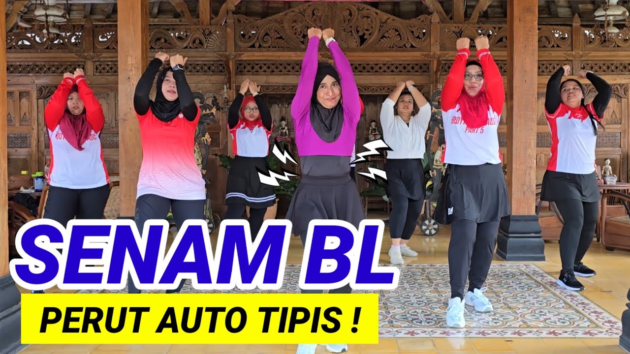 SENAM AEROBIK BL HEMPASKAN LEMAK PERUT GELAMBIR !