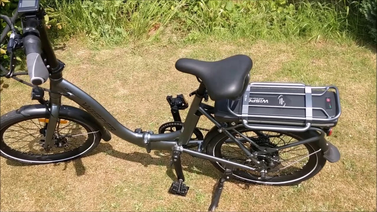 Overview of the Wisper 806 Torque folding electric bike