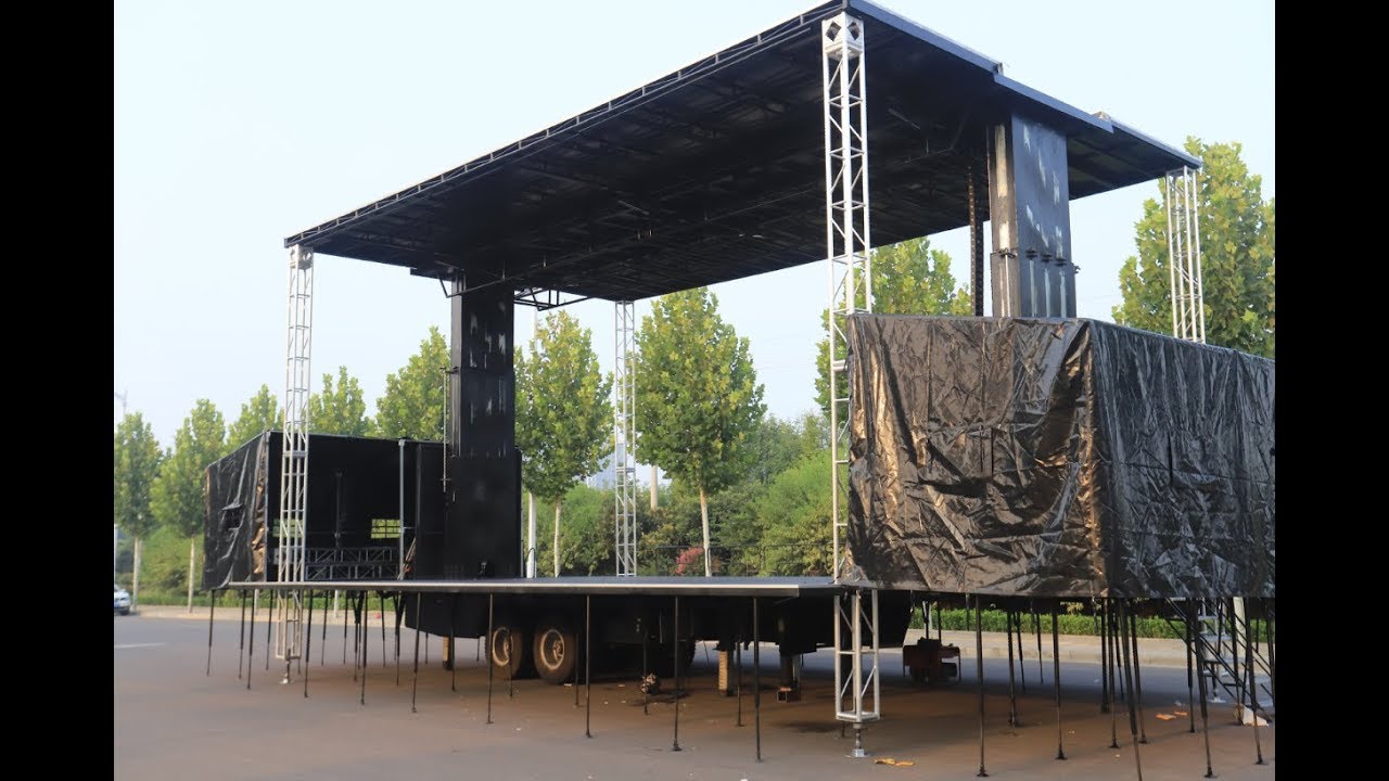 ST130Plus Mobile Stages for New Zealand For Event,Festival, Carnival, Crusade for  Evangelist