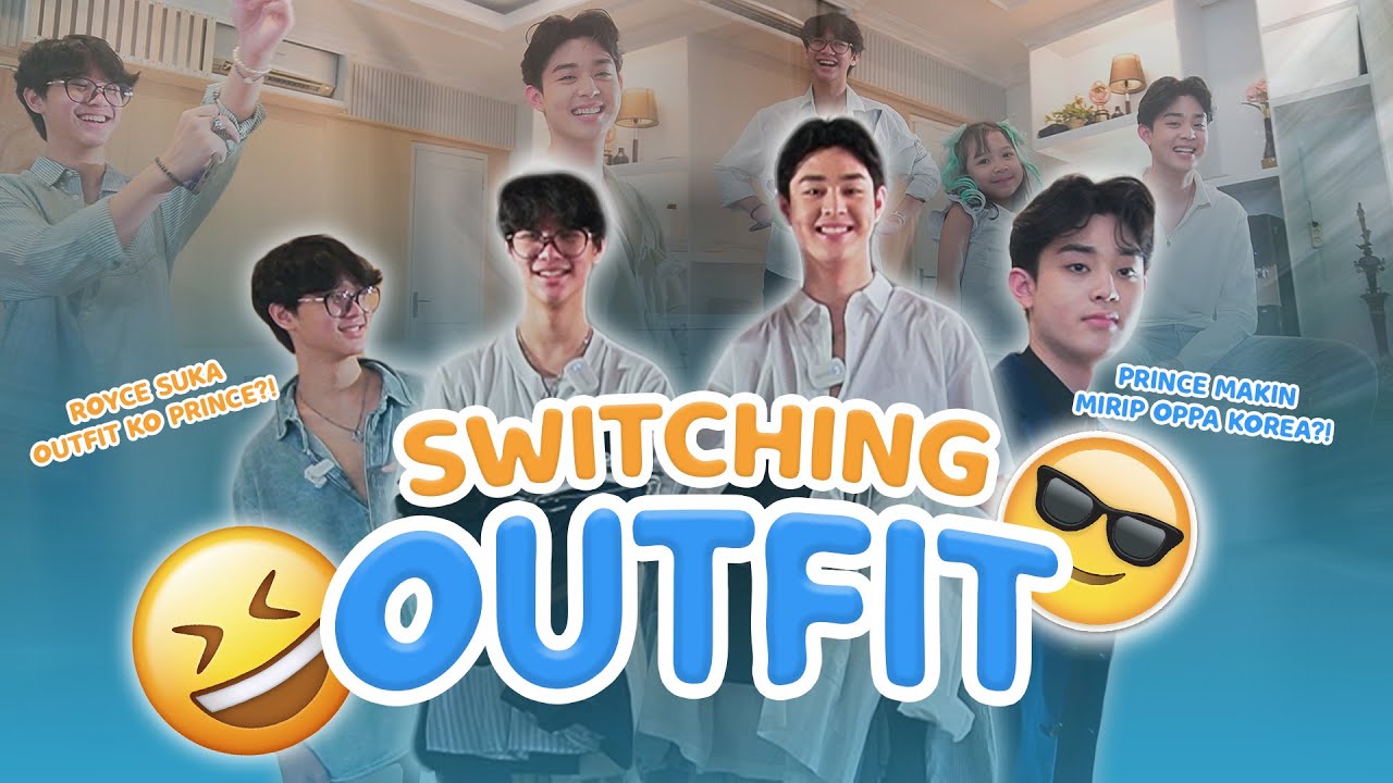 Ternyata Ukuran ROYCE LEBIH KECIL DARI PRINCE? Switch Outfit Challenge