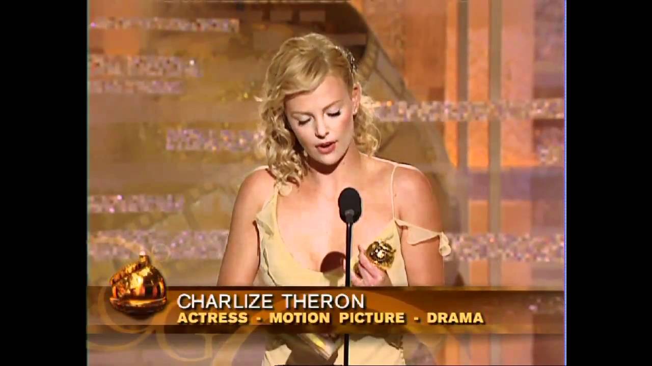 Charlize Theron Wins Best Actress Motion Picture - Golden Globes 2004