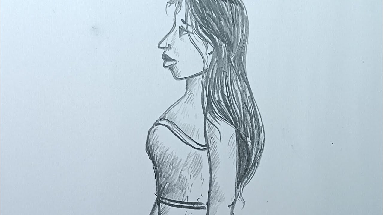 How to draw figure sketch. Artist Pradip Pal Tutorial ❤️Suryadeep art gallary.