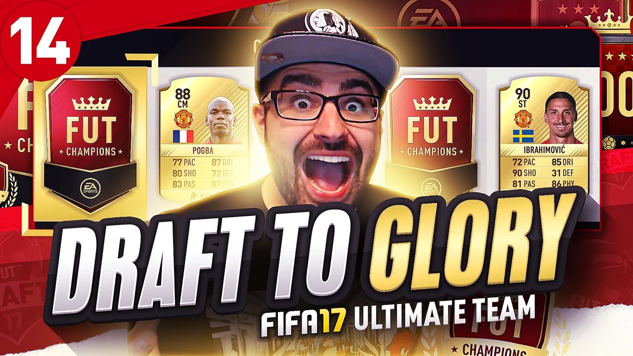 MOST INCREDIBLE DRAFT TEAM EVER! DRAFT TO GLORY FIFA 17 ULTIMATE TEAM #14