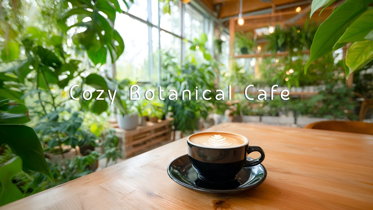 緑に囲まれたお気に入りのスペースで仕事とコーヒーを。｜Botanical Bossa Nova - Calm Greenery Workspace