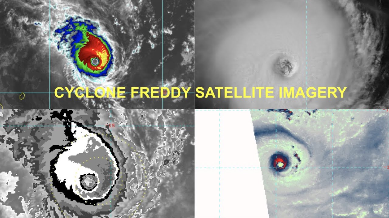 Cyclone Freddy 2023 Satellite Imagery