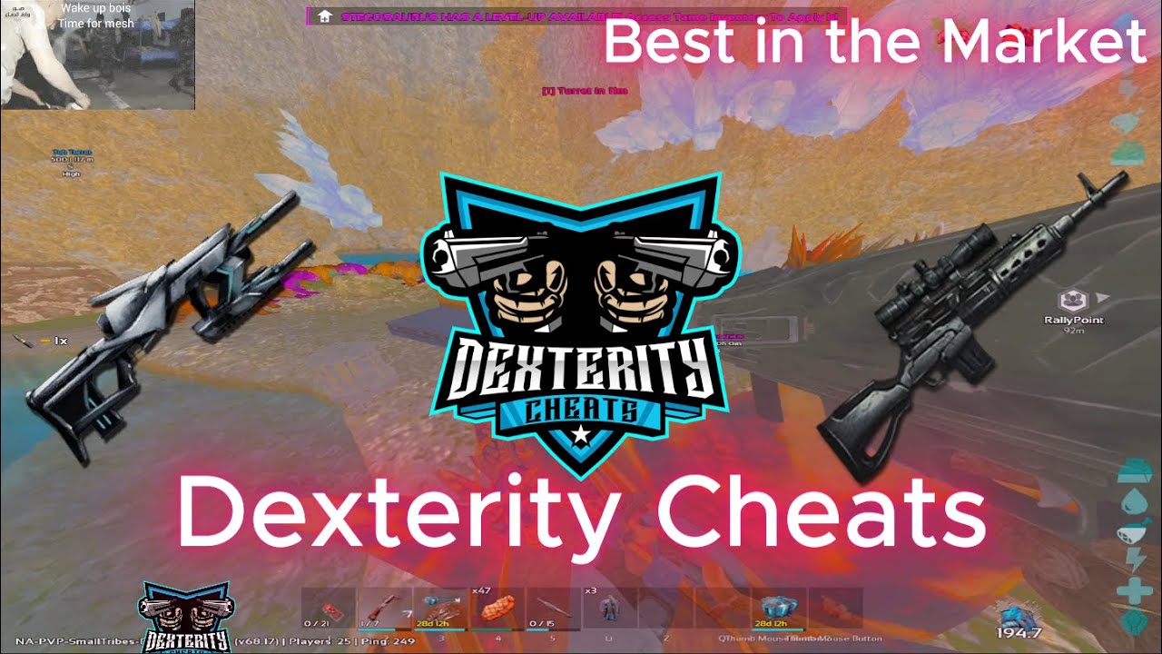 Dexterity ARK│(HACK / CHEAT │Meshing Mushroom On Small Tribes │ Ark Ascended Small Tribes │Mesh