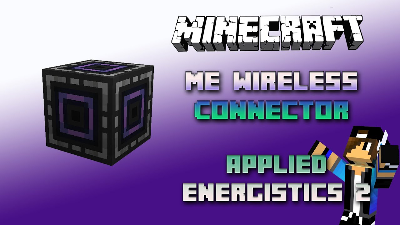 ME Wireless Connector 📀 Minecraft Applied Energistics 📀 Extended AE 📀 English 📀 #Minecraft