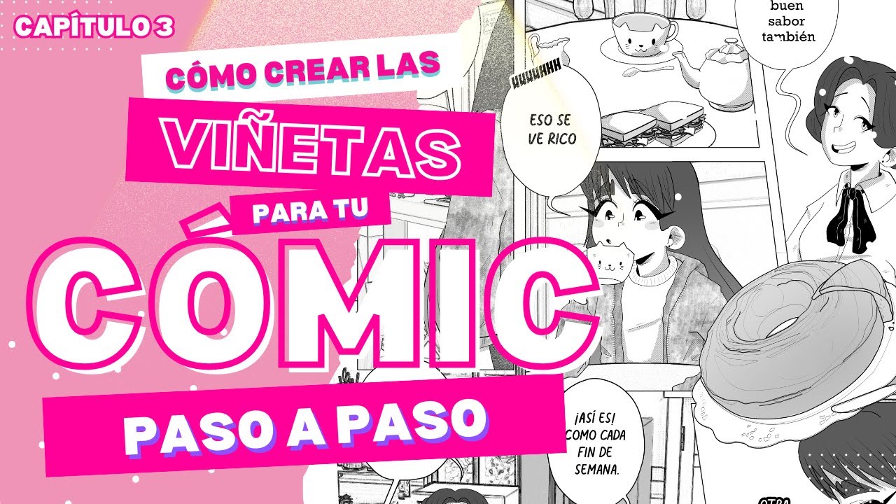 Cómo CREAR las VIÑETAS para tu CÓMIC de cero PASO A PASO