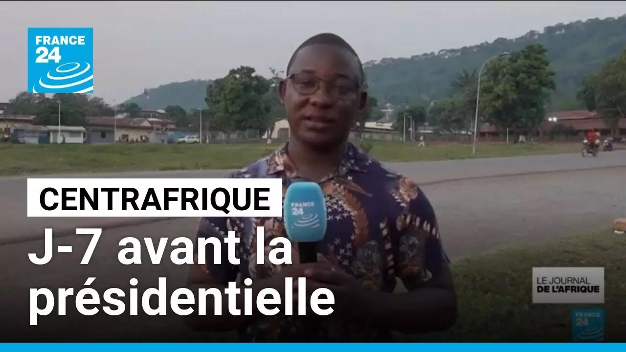Centrafrique : le chef d'État briguera un troisième mandat le 28 décembre • FRANCE 24