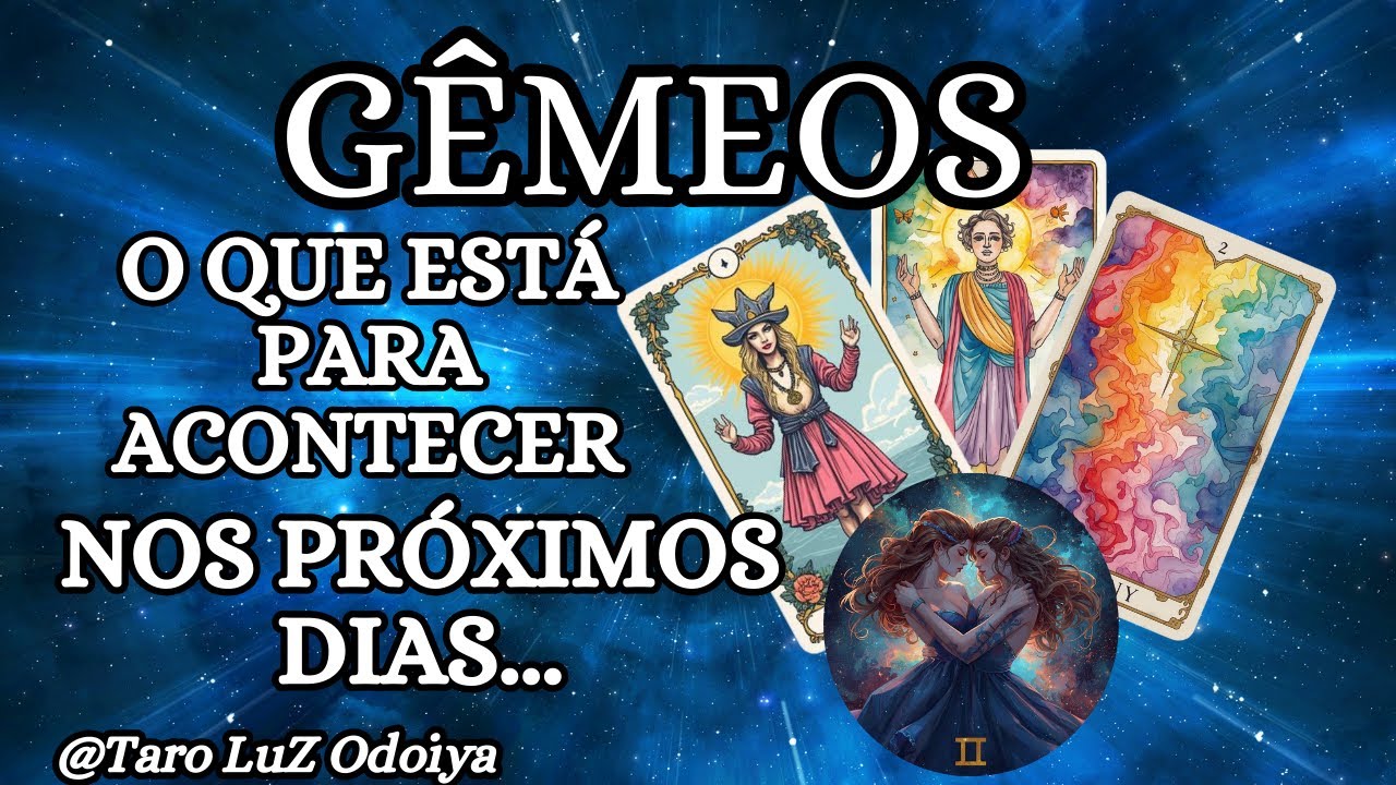 GÊMEOS♊VOCÊ PRECISA SABER DA SURPRESA QUE TE AGUARDA...NOS PRÓXIMOS DIAS...