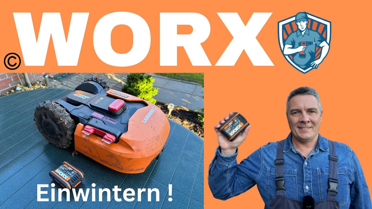WORX LANDROID Mähroboter winterfit machen! 🔧❄️ | Nie wieder Probleme im Frühjahr !