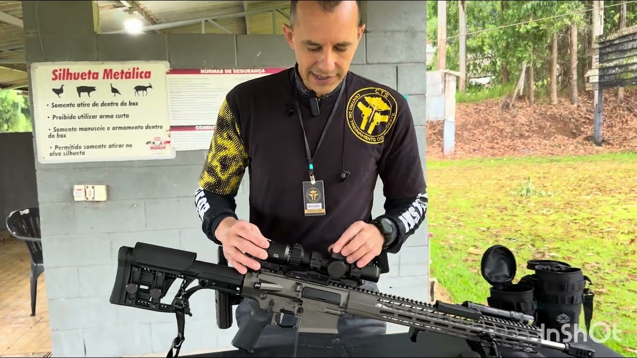 Fuzil Tauros T10 308win/762x51 nato /LPVO ARKEN  1-8x28 FFP 
