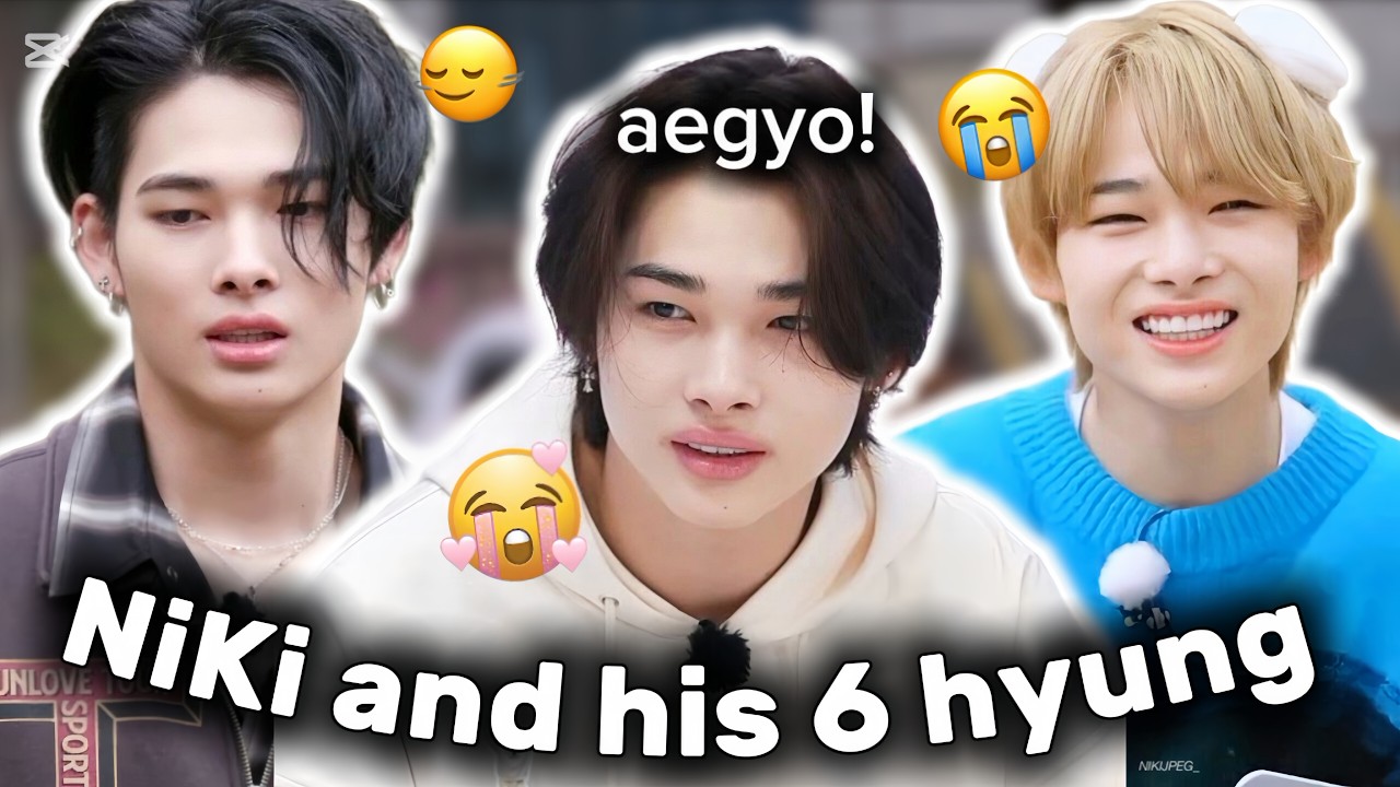 when Niki with his 6 hyung 😬 (Niki moment)