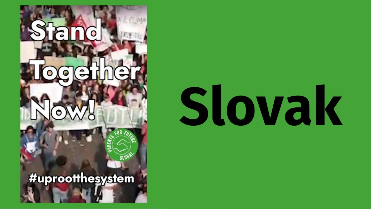 STAND TOGETHER NOW - Slovak subtitles