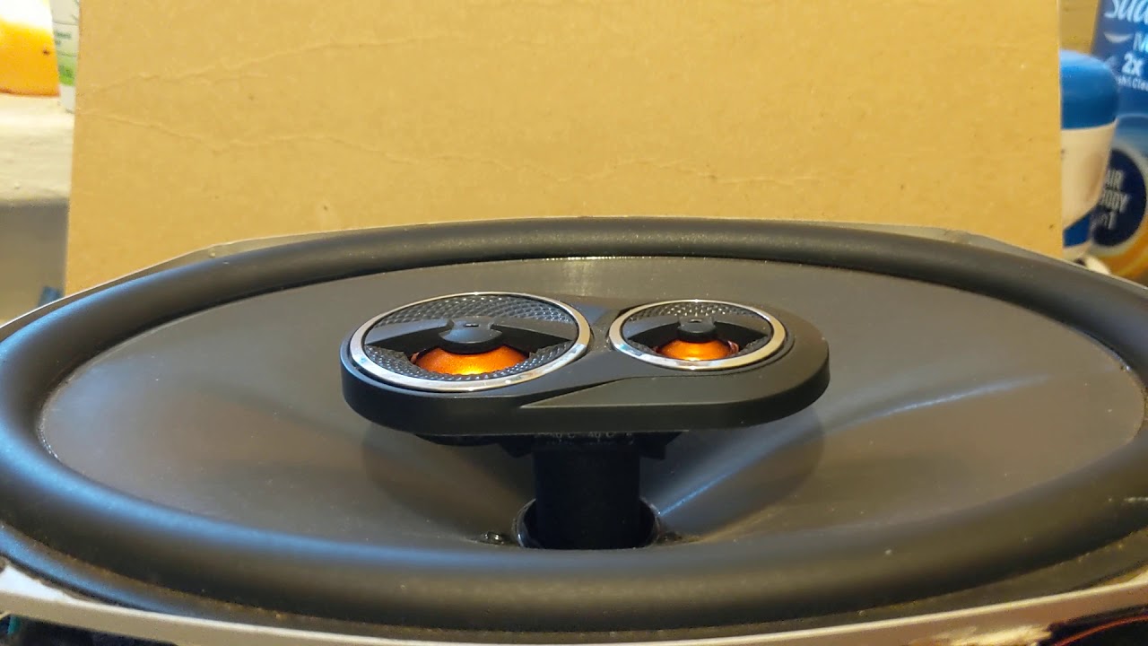 Extreme bass test on jbl 6x9 car speaker