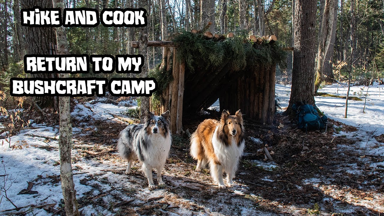 Hike and Cook - Return to My Bushcraft Camp