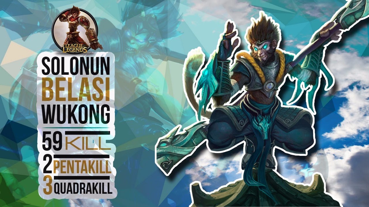 FULL AD ZIRH DEŞMELİ TEK ATAN WUKONG 59 KİLL [ 2 PENTA VE 3 QUADRA ]