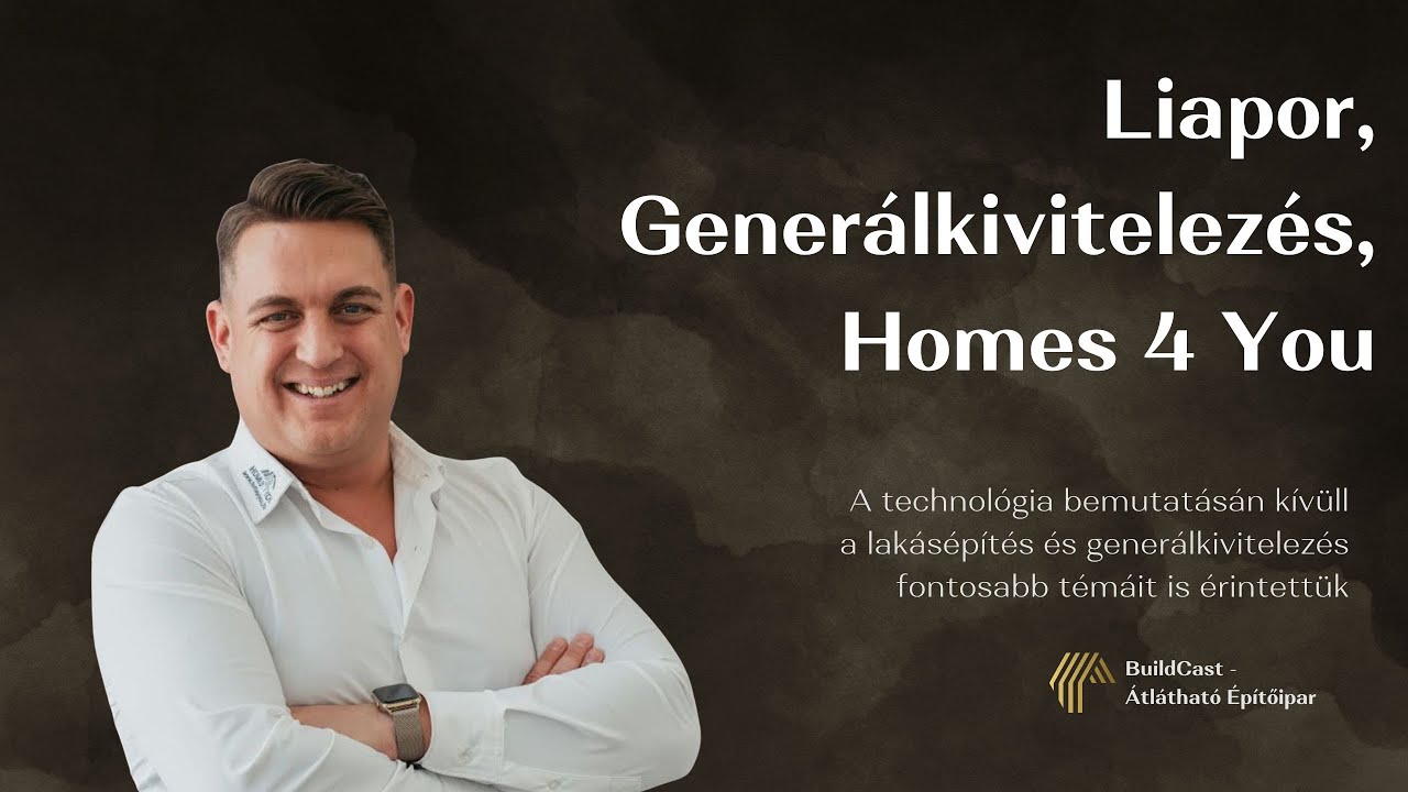 Liapor, Generálkivitelezés, Interjú Fürst Flóriánnal a Homes 4 You értékesítési igazgatójával.