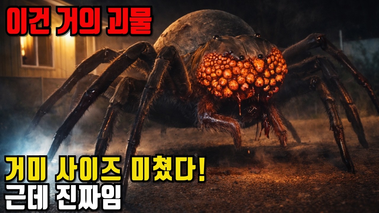 이건 거의 괴물&hellip; 실제로 존재하는 초대형 거미 TOP20 (얼굴보다 큼)
