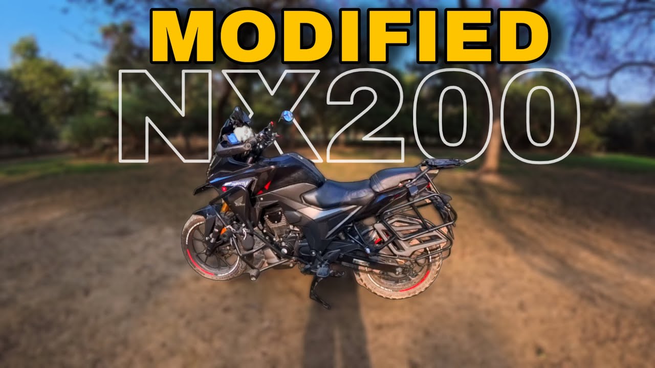 Honda NX200 best modification | new and trending modification | nx200