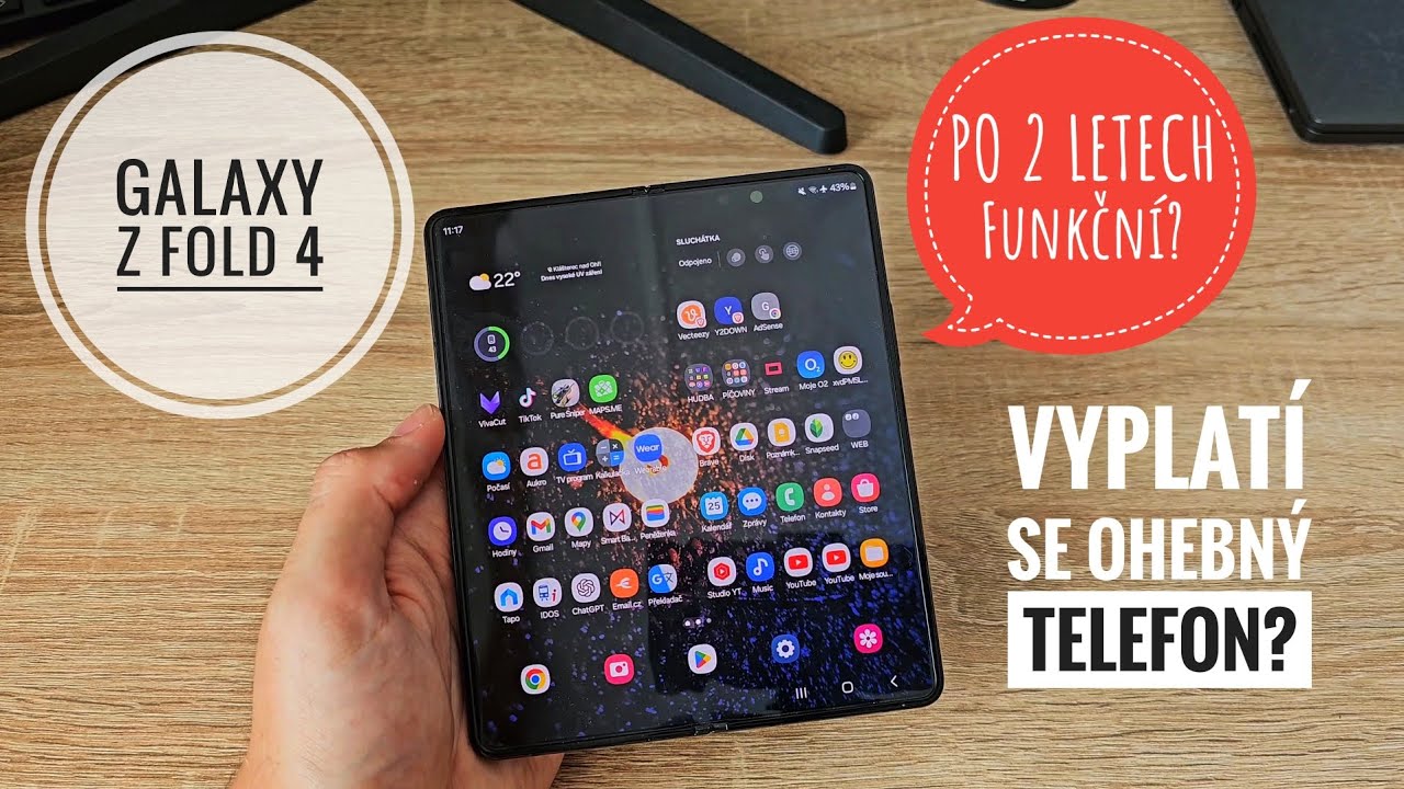 VYPLATÍ SE OHEBNÝ TELEFON? - SAMSUNG GALAXY Z FOLD 4 PO 2 LETECH, JE STÁLE FUNKČNÍ?