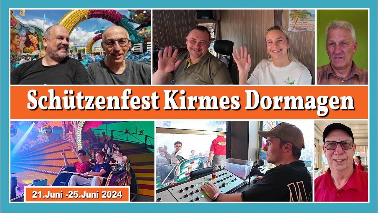 Reportage Schützenfest Kirmes Dormagen 2024 | Musik Express Baier, Octopussy Markmann, Die Schützen